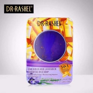 Dr.Rashel 24K Gold & Lavender Essential Oils Soap